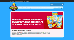 Desktop Screenshot of mrluckybags.com